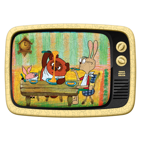 Пазл Eco Wood Art Винни-Пух 40x29 см деревянный