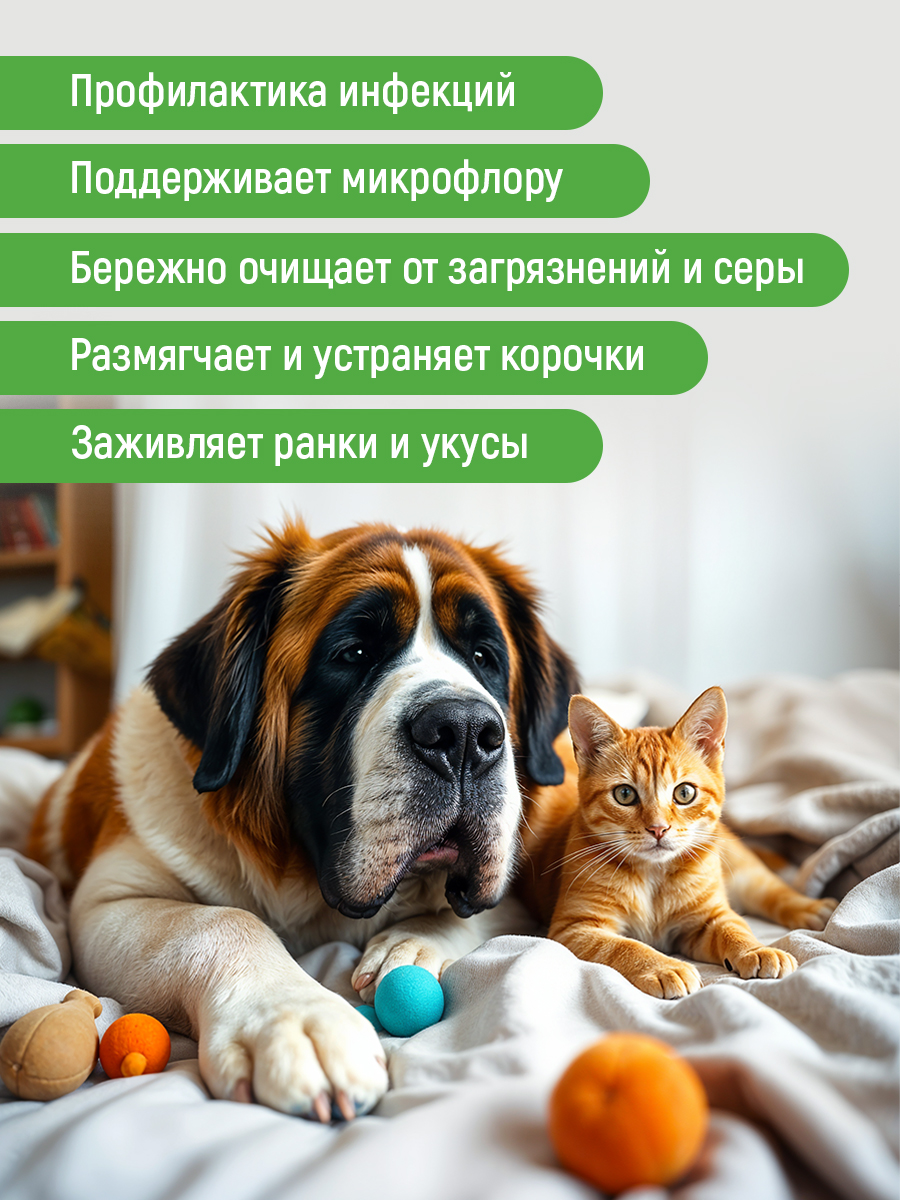 Лосьон для чистки ушей Spets 100 мл - фото 2