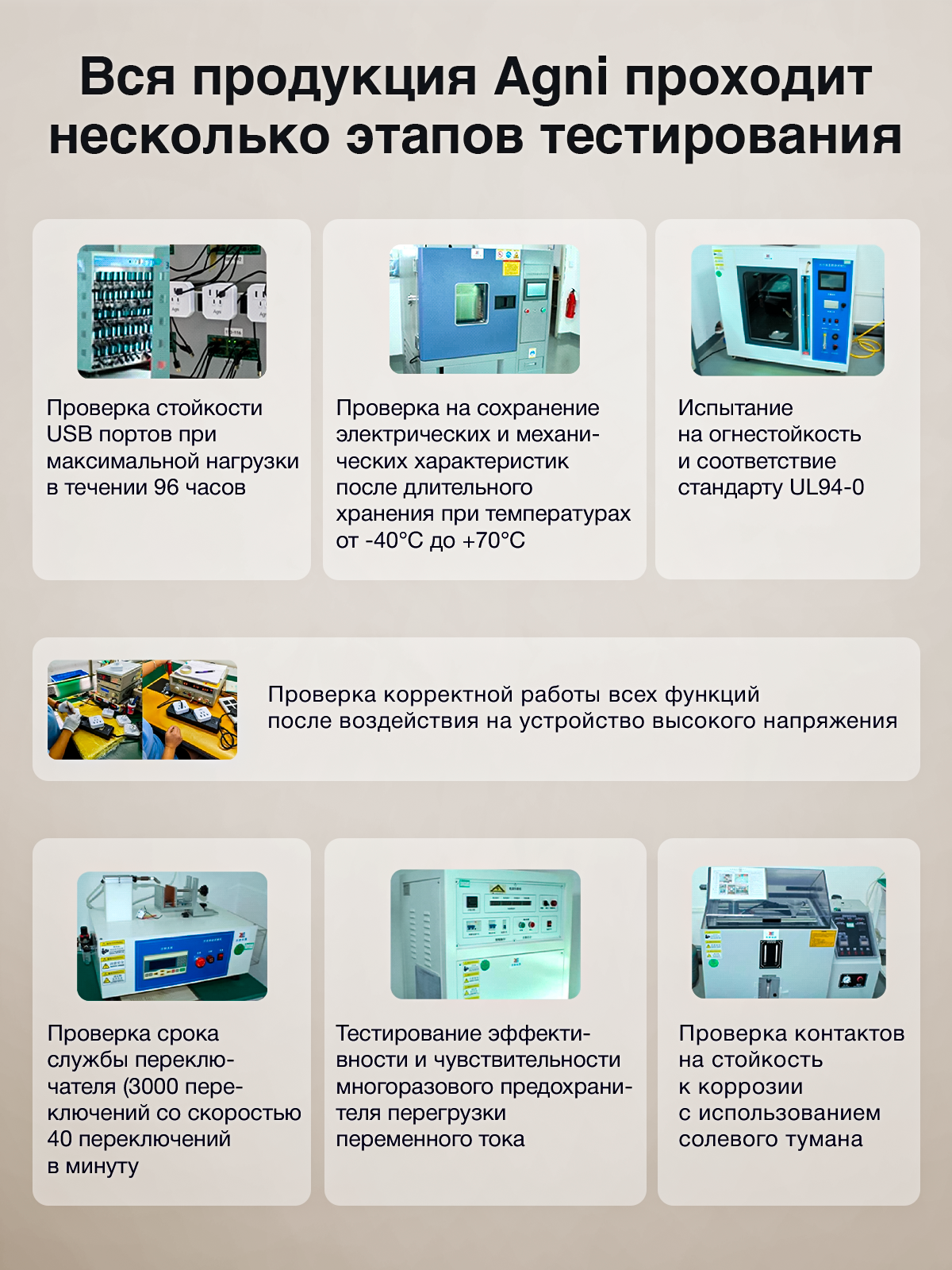 Сетевой фильтр AGNI TP-VE4U5E-C-W - фото 10