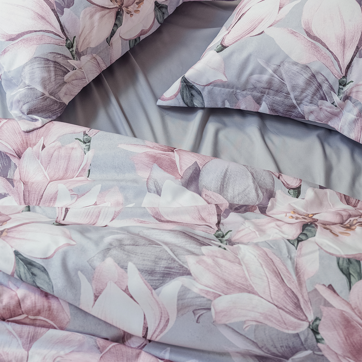 Комплект постельного белья MCotton Аурелио 2-спальный максим икро-сатин - фото 7