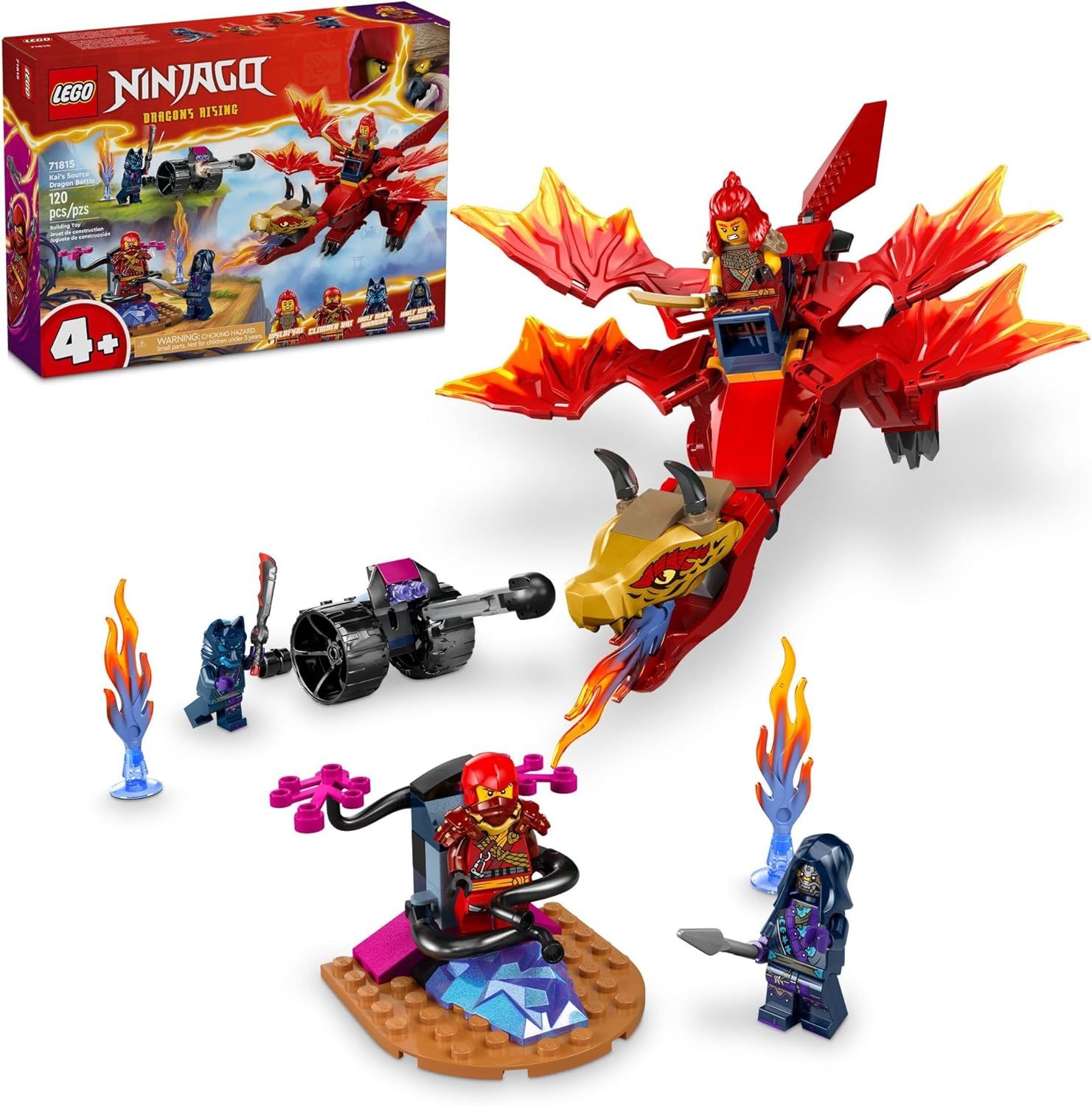 Конструктор LEGO NINJAGO 120 дет. - фото 4