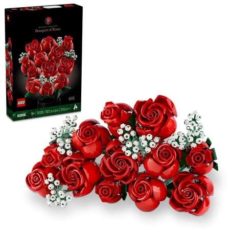 Конструктор LEGO Botanicals Bouquet of Roses блочный