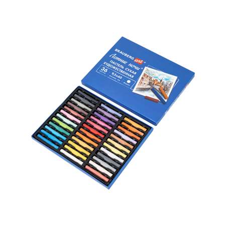 Пастель сухая Brauberg 36 шт.