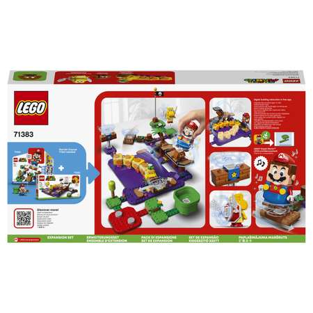Конструктор LEGO Super Mario Ядовитое болото егозы блочный