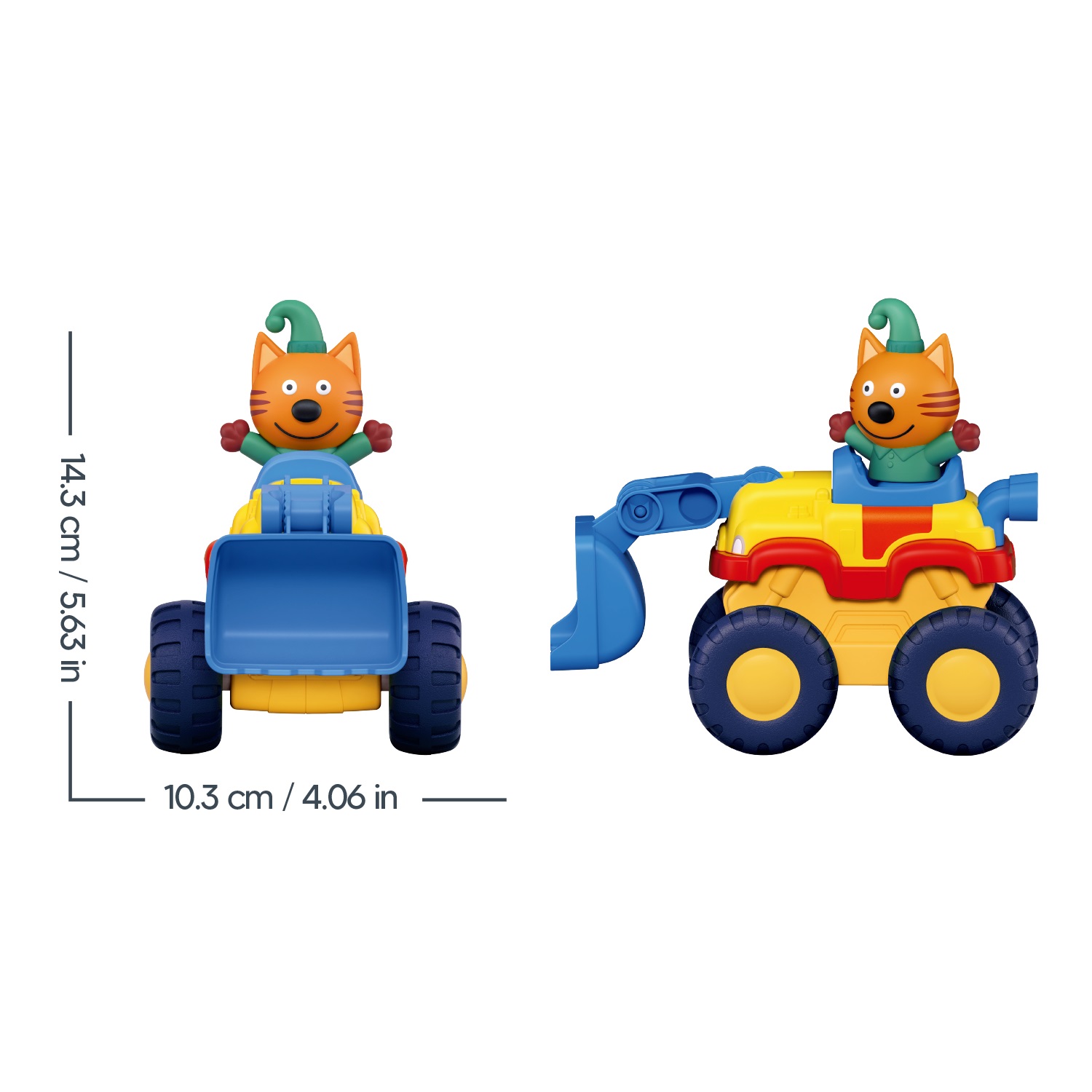 Конструктор SLUBAN Компот на экскаваторе 14 дет. - фото 2