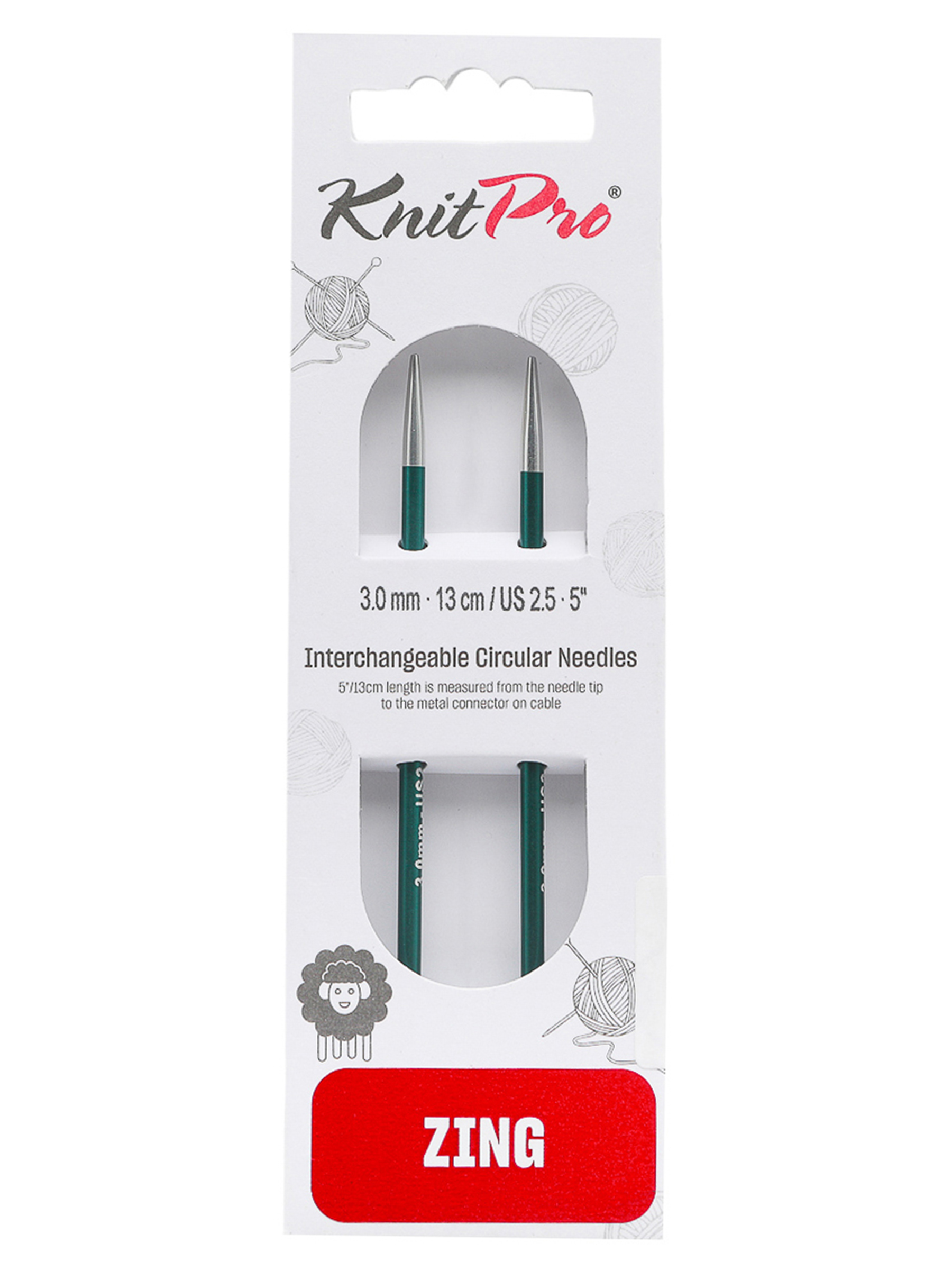 Спицы для вязания KnitPro круговые съемные - фото 3