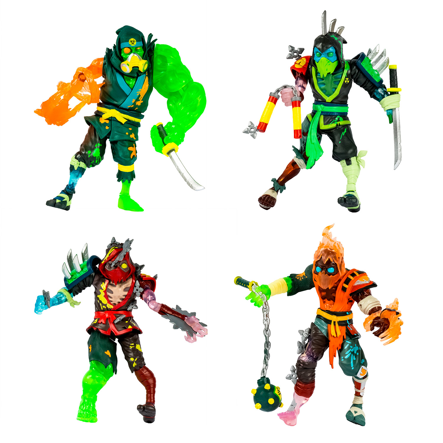 Игровой набор Ninjombie со слаймом Скорстрайк - фото 3