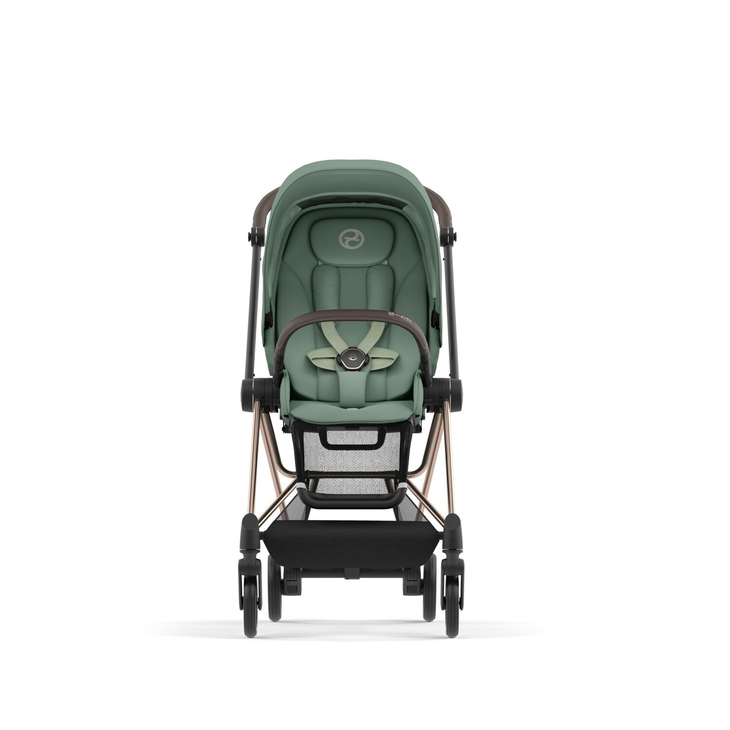 Коляска прогулочная Cybex Mios III Rosegold зеленый - фото 5