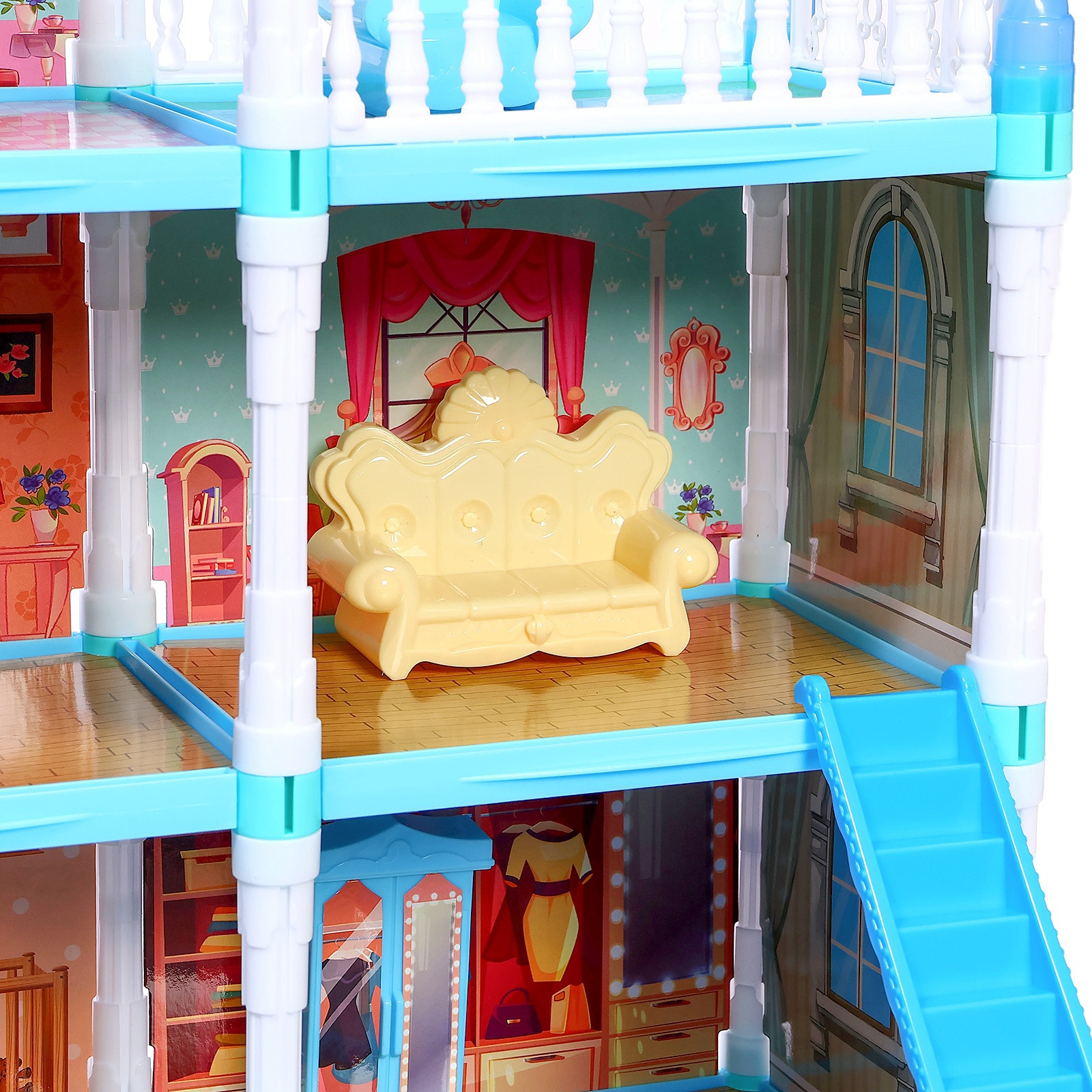 Аксессуар для кукол Sima-Land замок 9683634 - фото 26