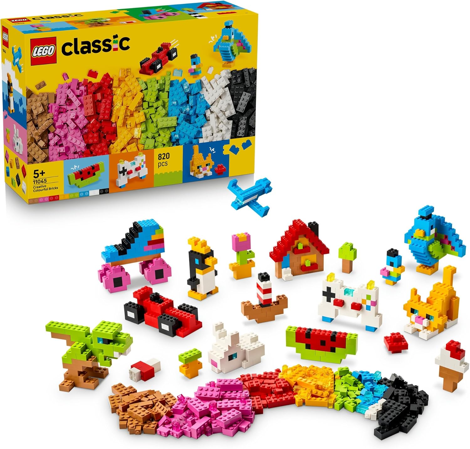 Конструктор LEGO Classic Креативные кирпичики 820 дет. - фото 1
