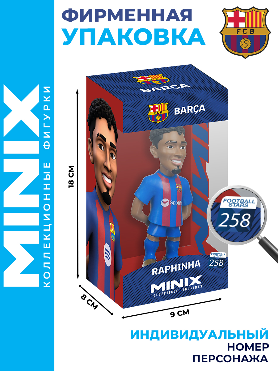 Фигурка MINIX футболист Рафинья - фото 3
