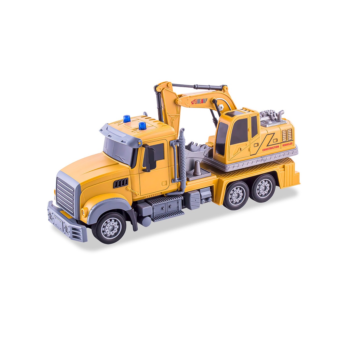 Экскаватор Mioshi 1:24 MTE1208-015 - фото 6