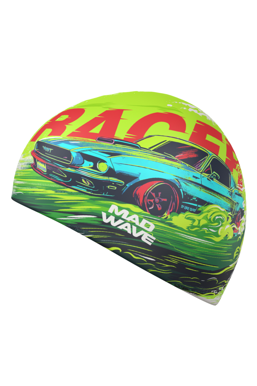 Шапочка в бассейн Mad Wave Racer HQ - фото 3