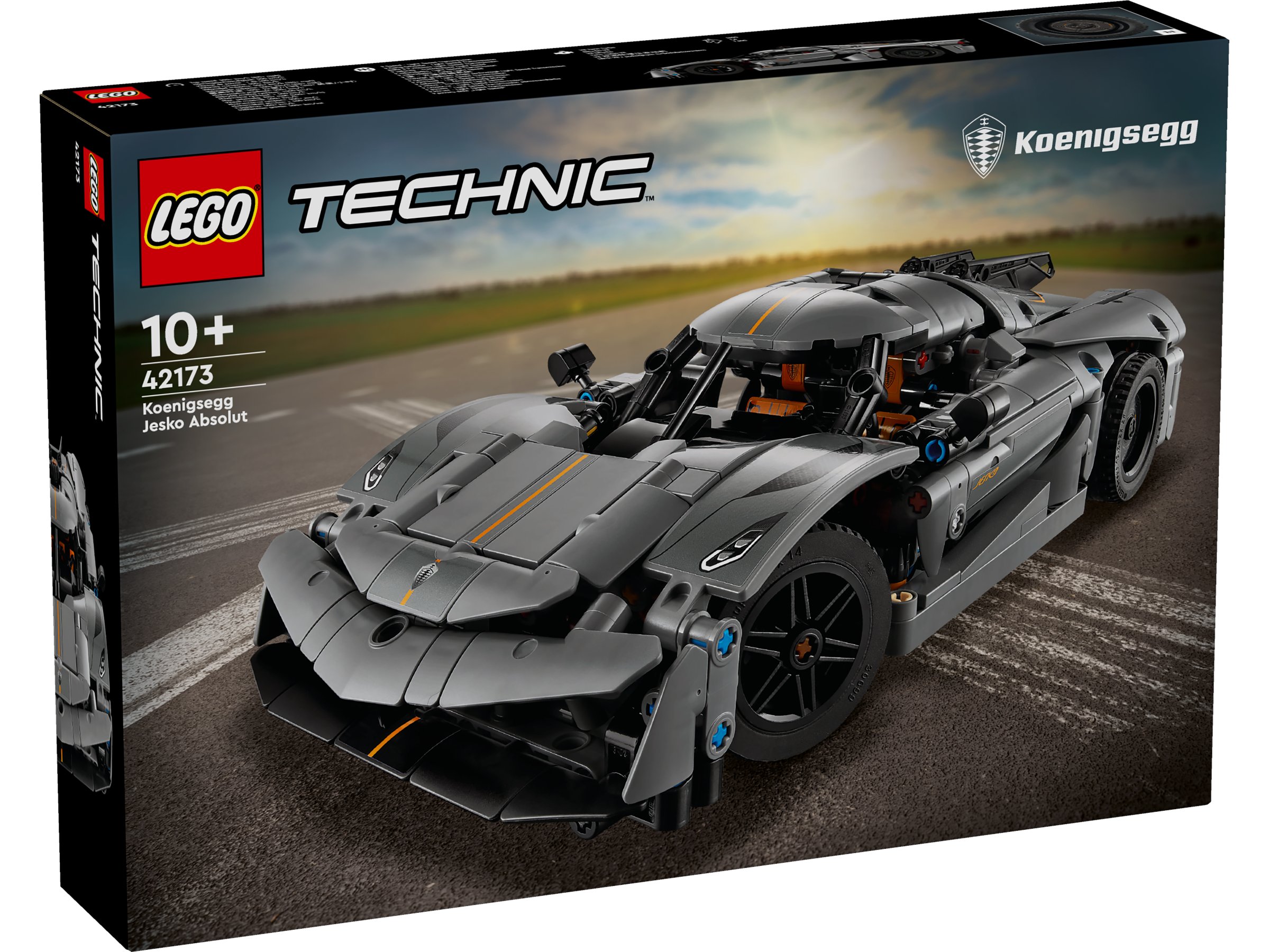 Конструктор LEGO Technic Koenigsegg Jesko Absolut Grey - фото 3