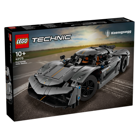 Конструктор LEGO Technic Koenigsegg Jesko Absolut Grey блочный