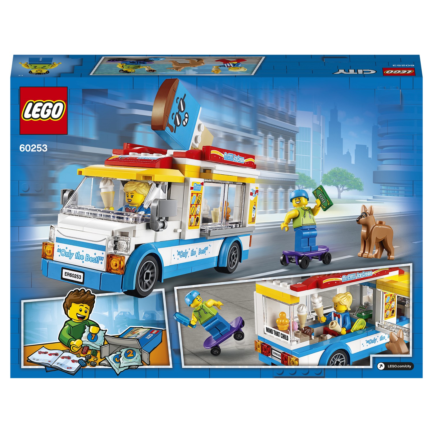 Конструктор LEGO City Great Vehicles Ice-Cream Truck - фото 3