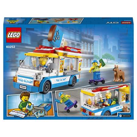 Конструктор LEGO City Great Vehicles Ice-Cream Truck блочный