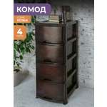 Комод Violet Кожа (коричневый)