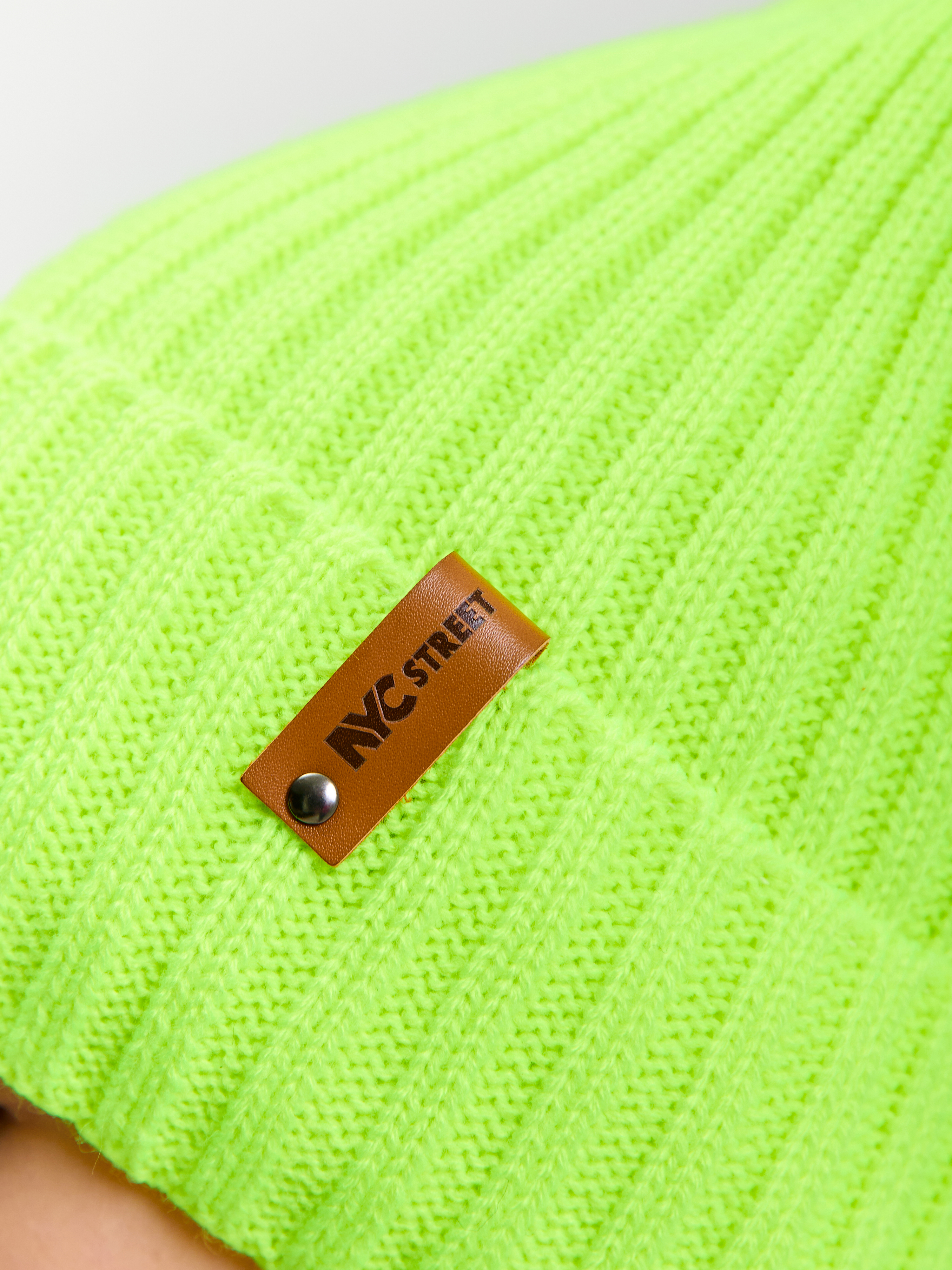 Шапка и снуд KUBRIO KU-H-104-GplainW-acidB - фото 10