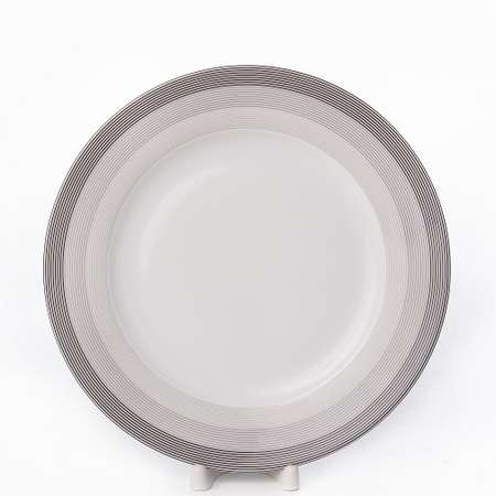 Сервиз столовый Zarin Porcelain Industries на 6 персон Italia F Silver Liner 28 предметов