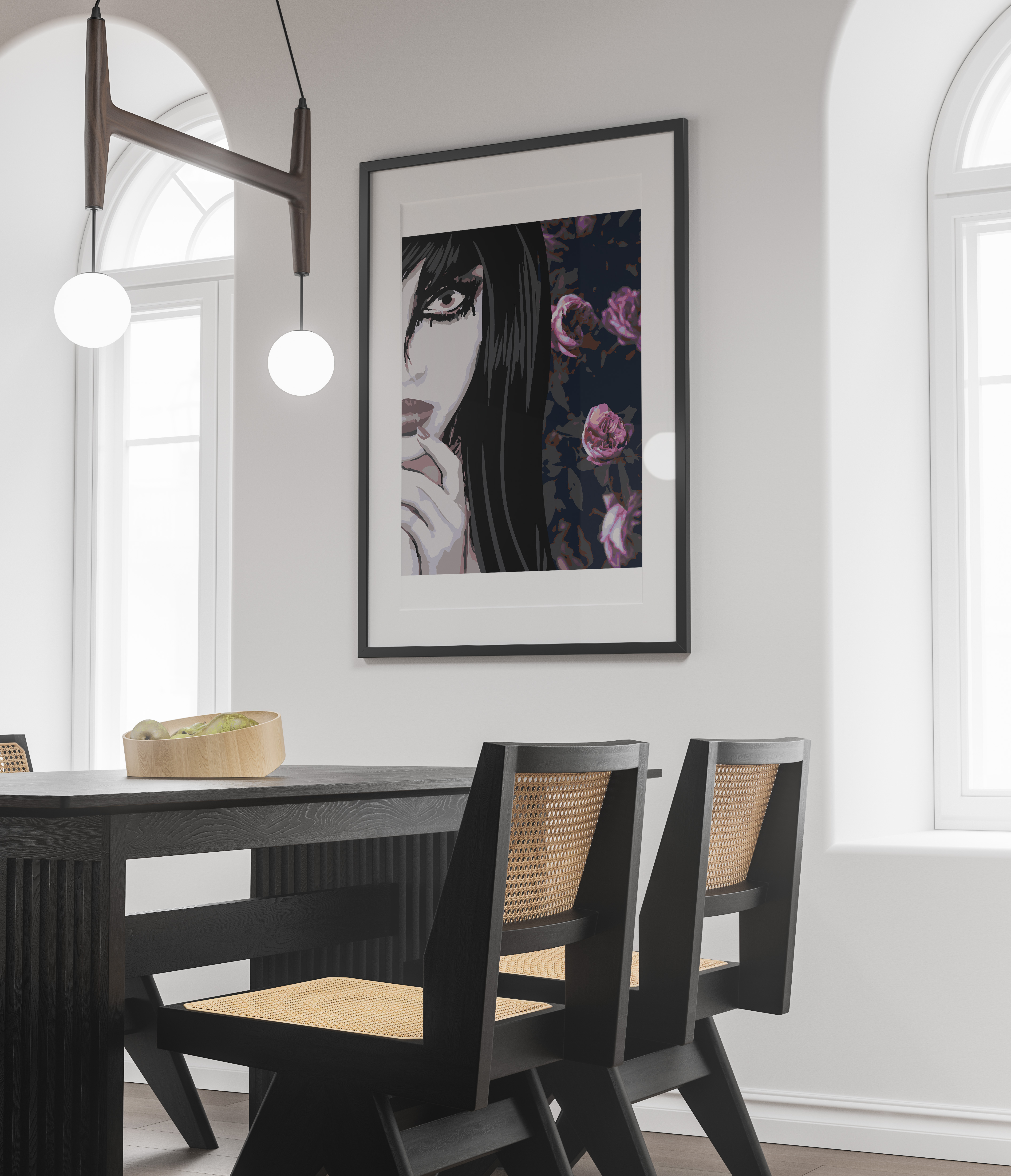 Картина по номерам Selfica Сумеречные розы - фото 2