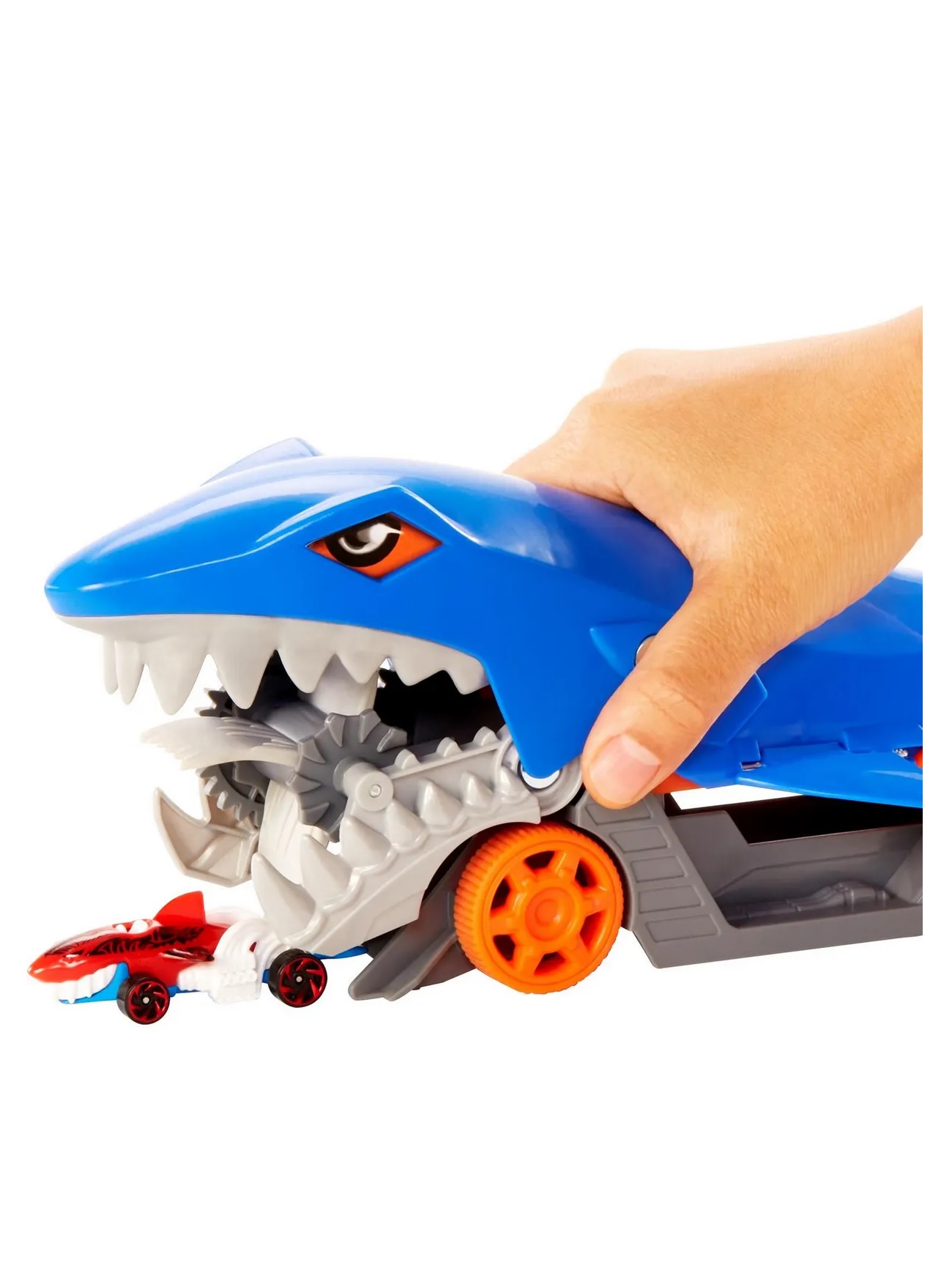 Игровой набор Hot Wheels Голодная акула с машинкой 1:64 GVG36 - фото 2