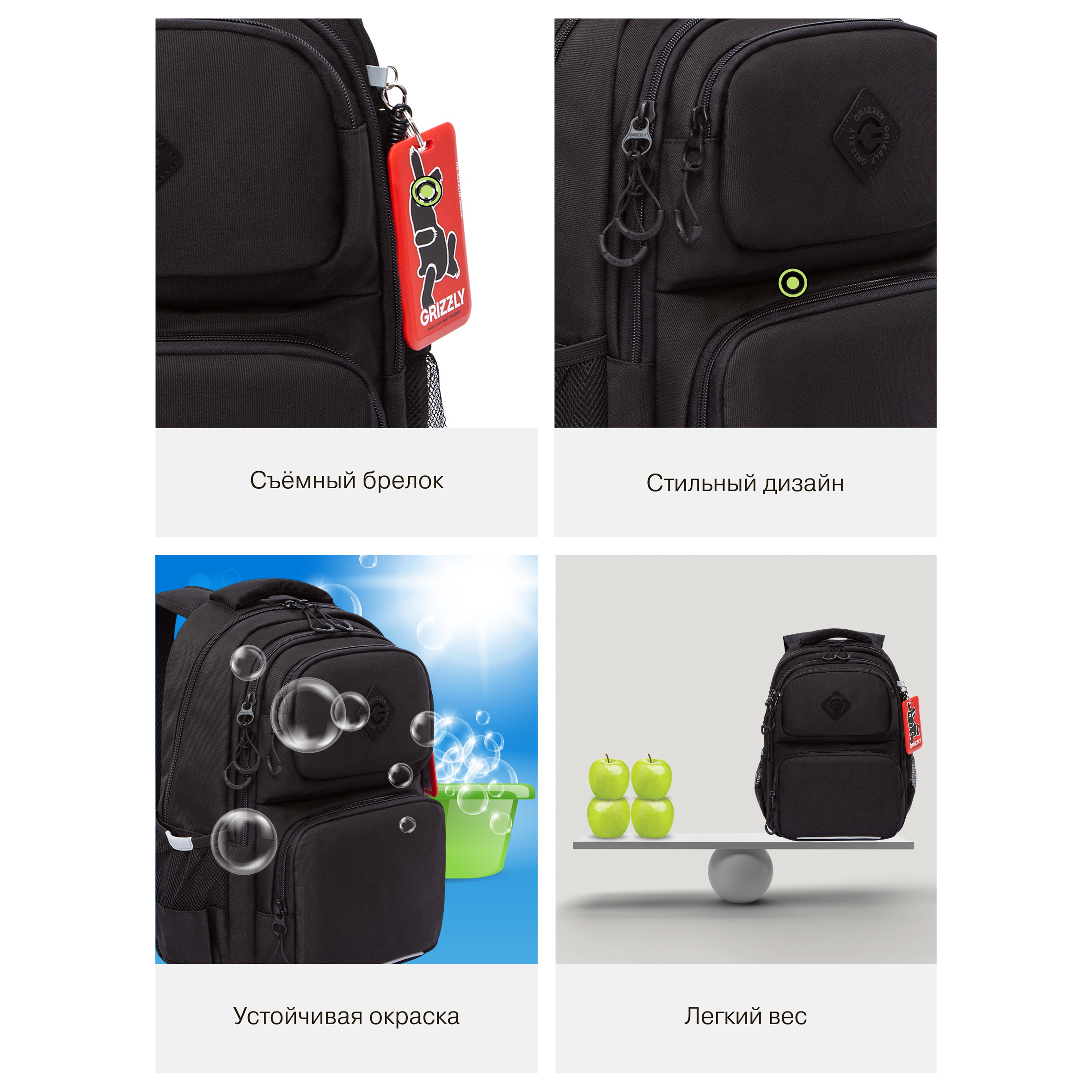 Рюкзак Grizzly для мальчика - фото 12