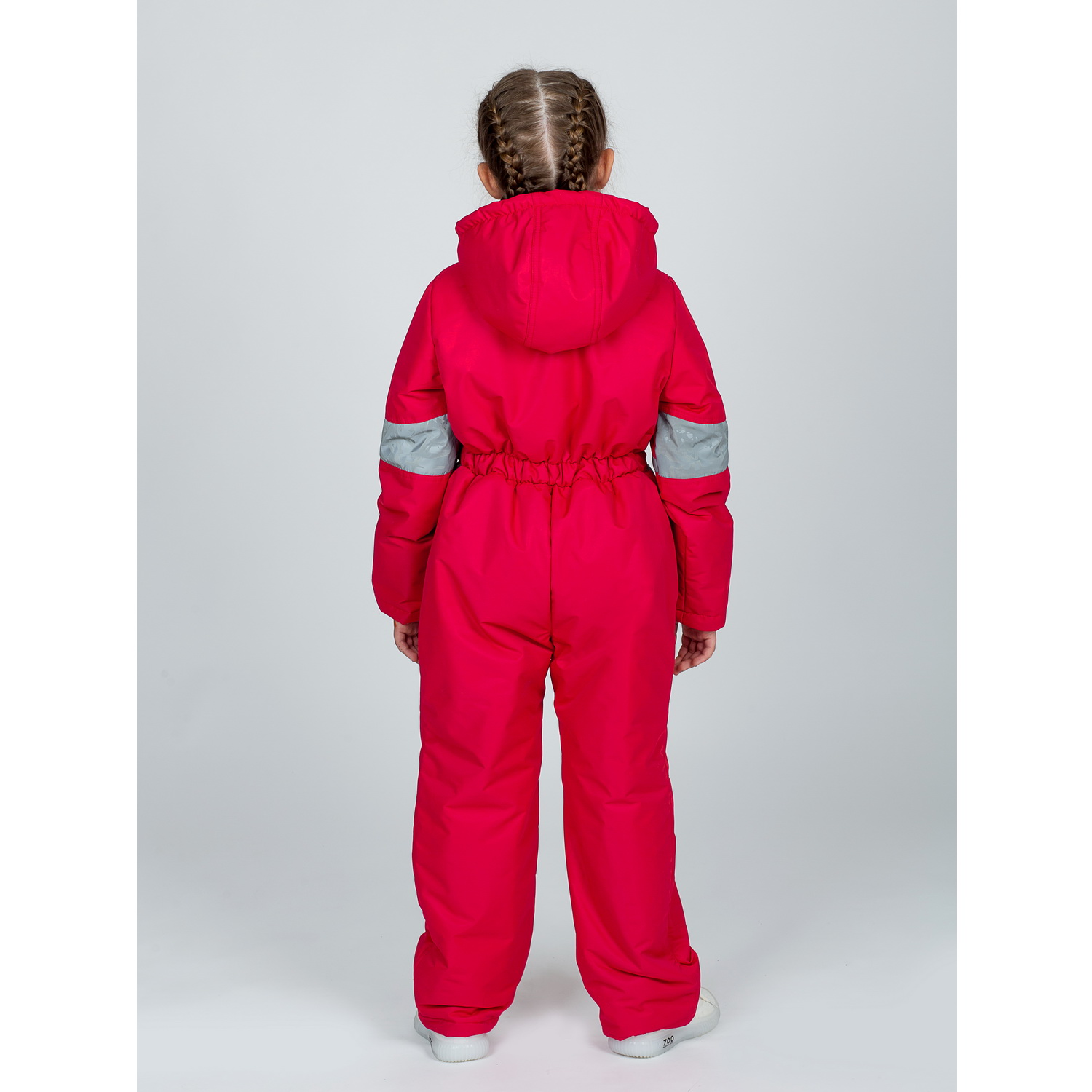 Комбинезон KiMMi co К-150830-041 красный - фото 5