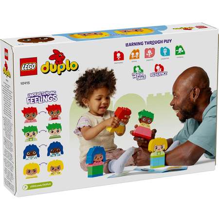 Конструктор LEGO DUPLO Большие чувства и эмоции блочный