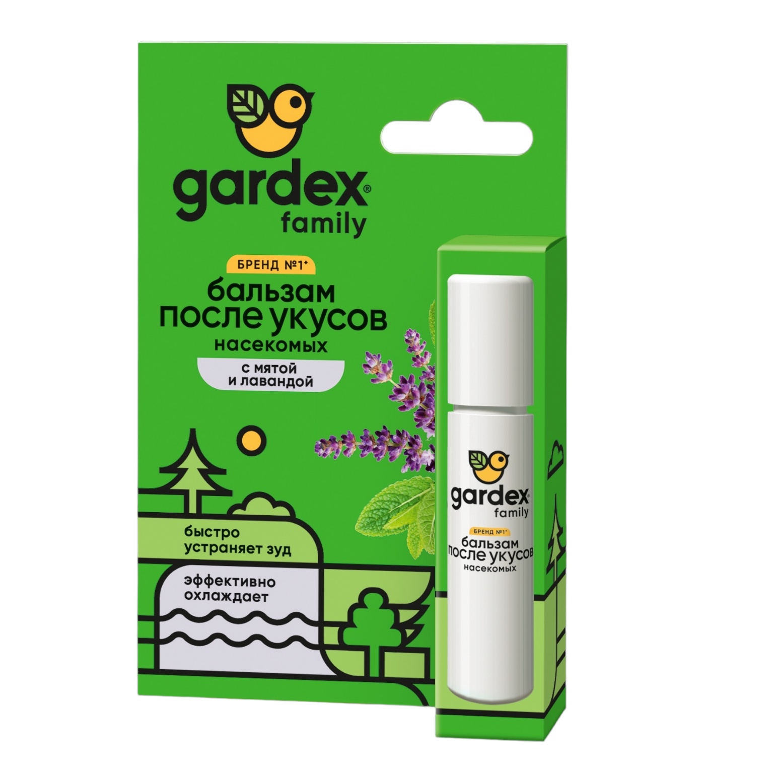 Бальзам Gardex после укусов комаров 14мл - фото 1