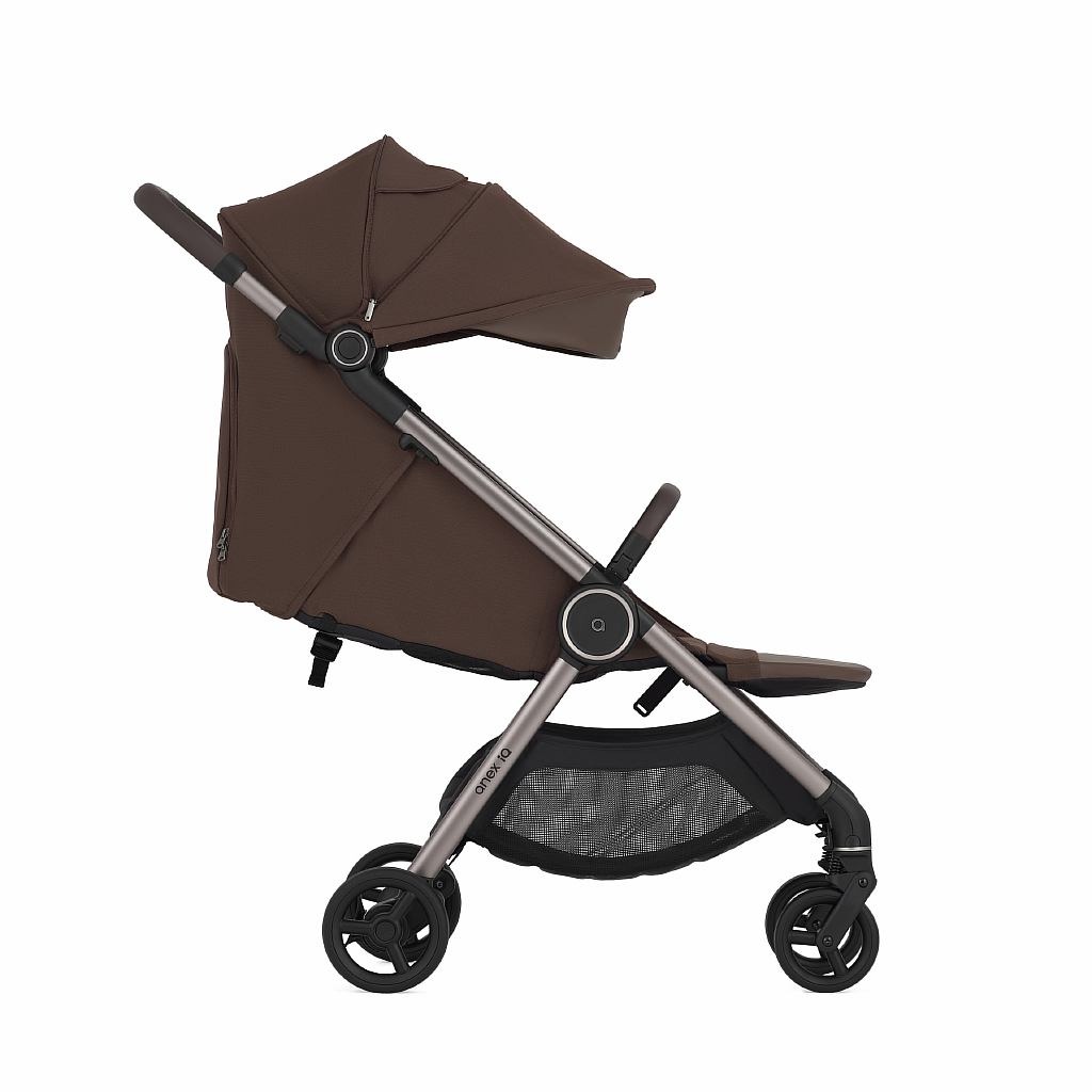 Коляска 2в1 Anex IQ Premium коричневый - фото 13