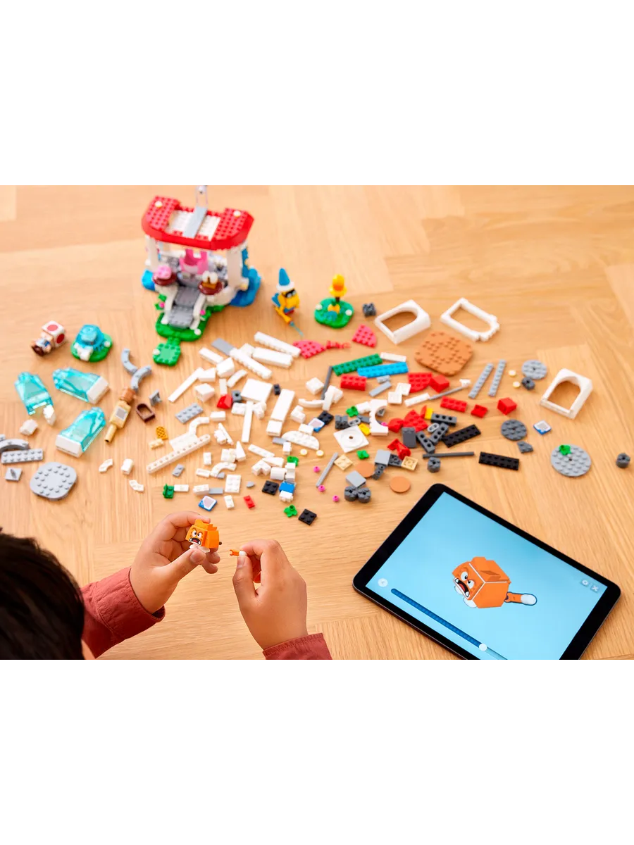 Конструктор LEGO Super Mario Наряд Пич-кошки 494 дет. - фото 7