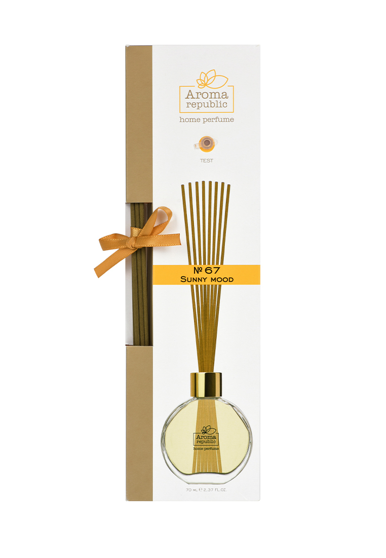 Ароматический диффузор Aroma Republic в стеклянном флаконе 70 мл №67 Sunny mood - фото 3