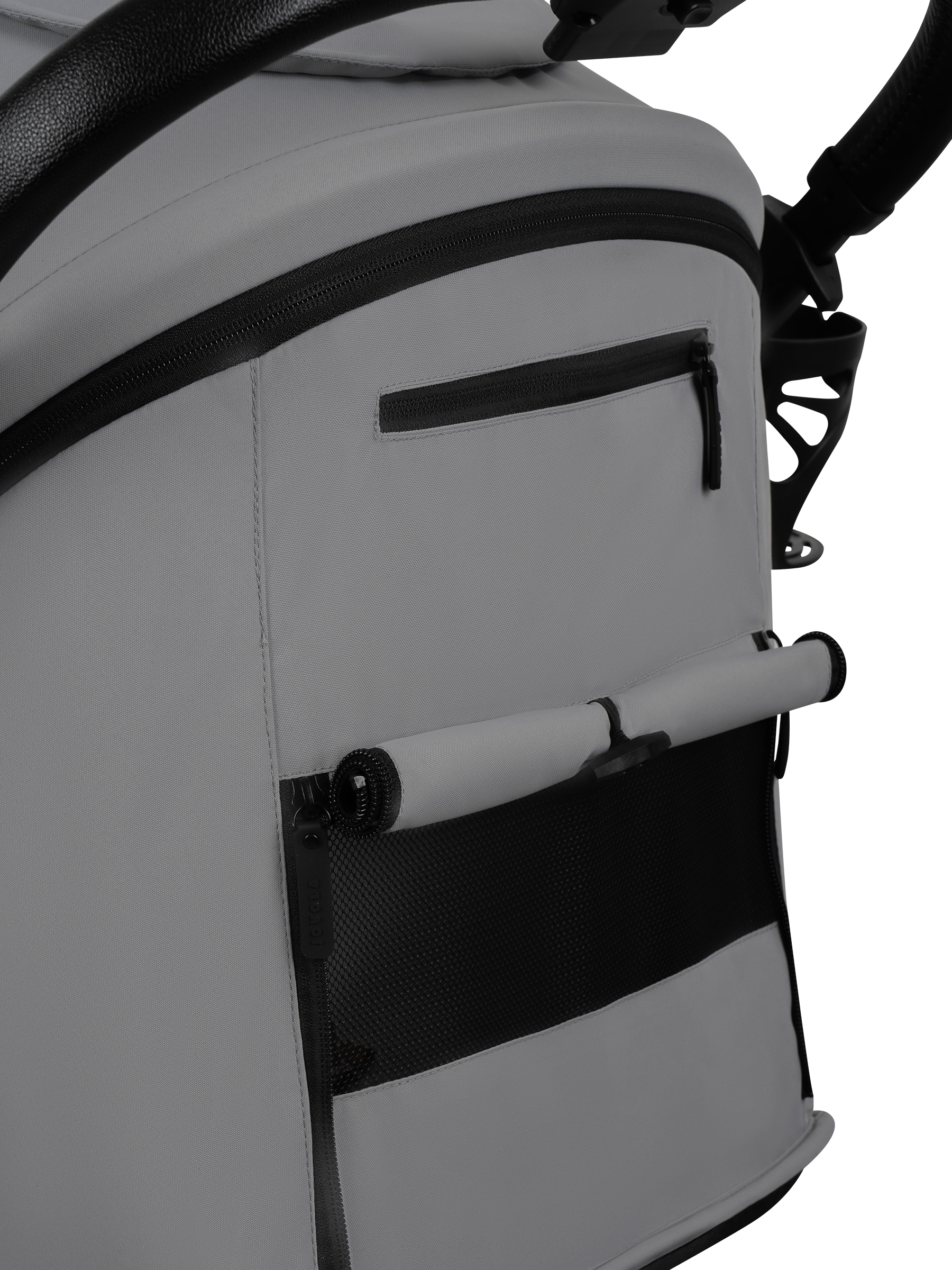 Коляска прогулочная JOVOLA Storm, светло-серый - фото 40