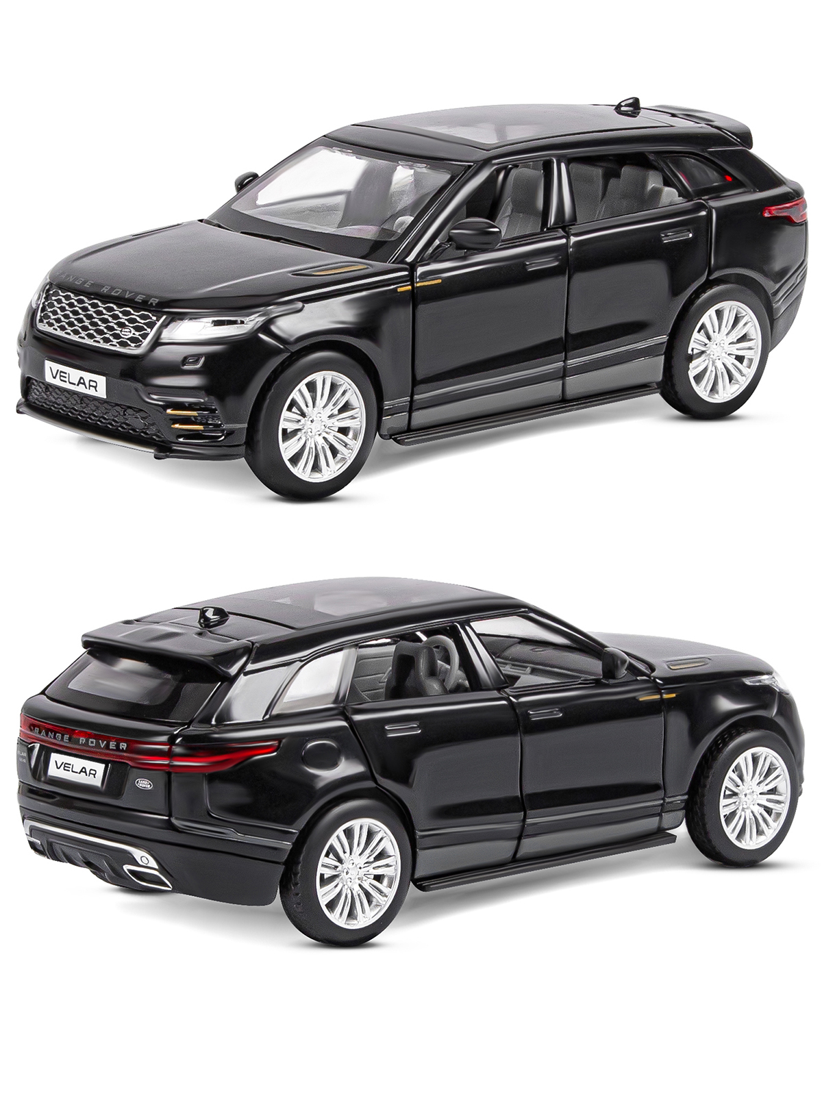 Внедорожник АВТОпанорама Land Rover Range Rover Velar 1:32 JB1200186 - фото 6