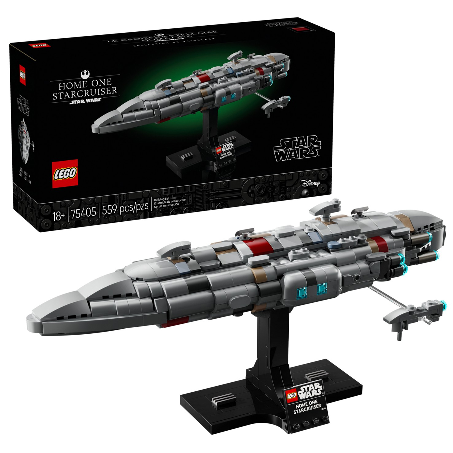 Конструктор LEGO Star Wars Звездный крейсер Дом Один блочный - фото 1