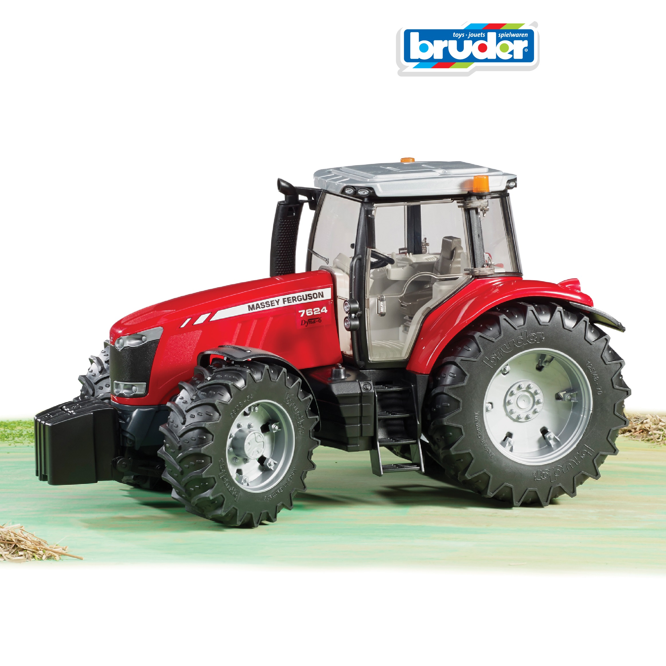 Трактор Bruder Massey Ferguson 1:16 03-046 - фото 1
