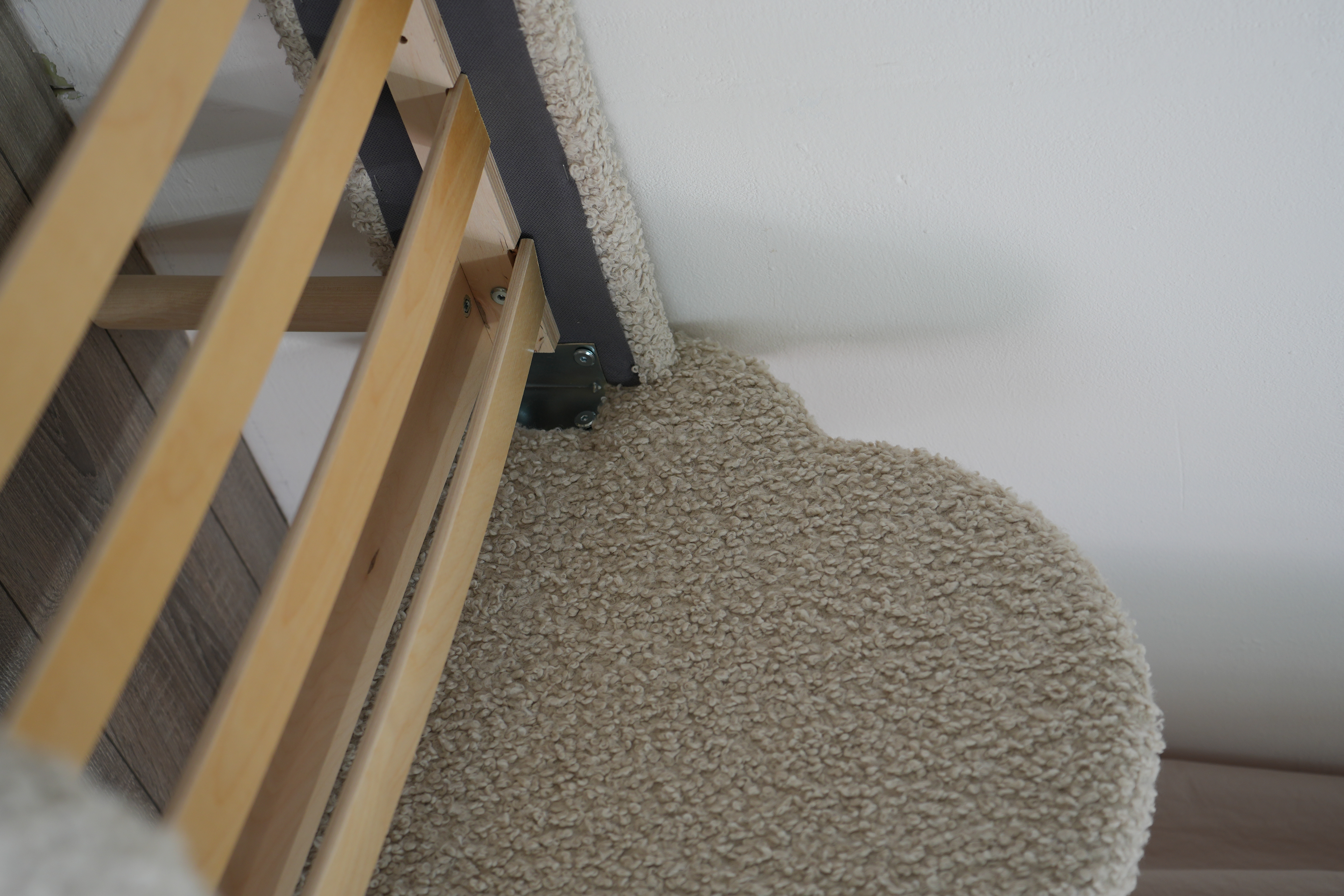 Детская кровать Облако,Премиум Букле 160х80 - фото 13