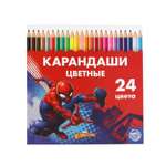 Карандаши цветные Marvel 24 шт.