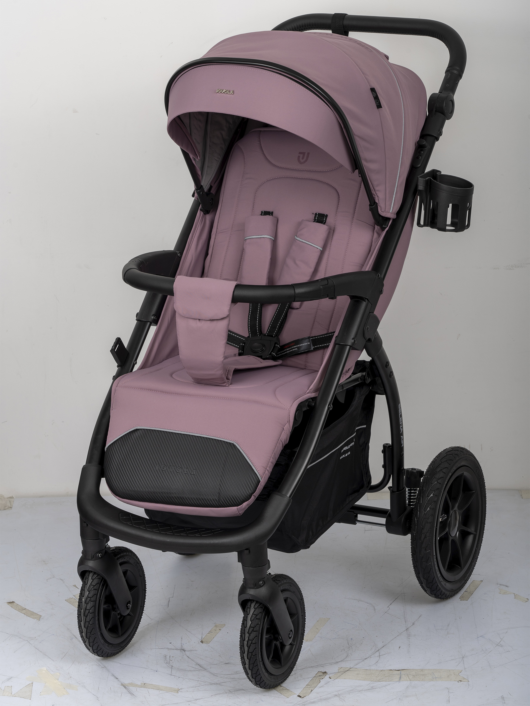 Коляска прогулочная JOVOLA Selena Air Plus розовый - фото 1