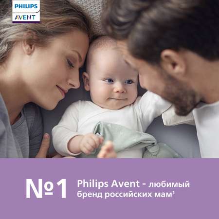 Соска Philips Avent силикон 2 шт.