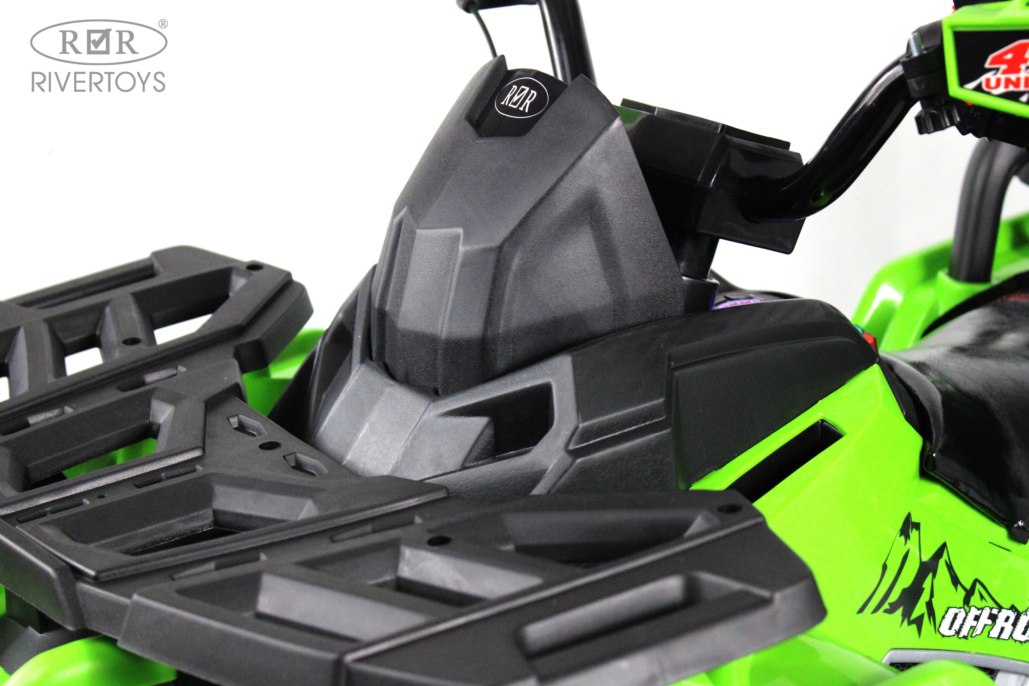 Электромобиль RIVERTOYS Z111ZZ-NEW-GREEN С пультом ДУ - фото 23