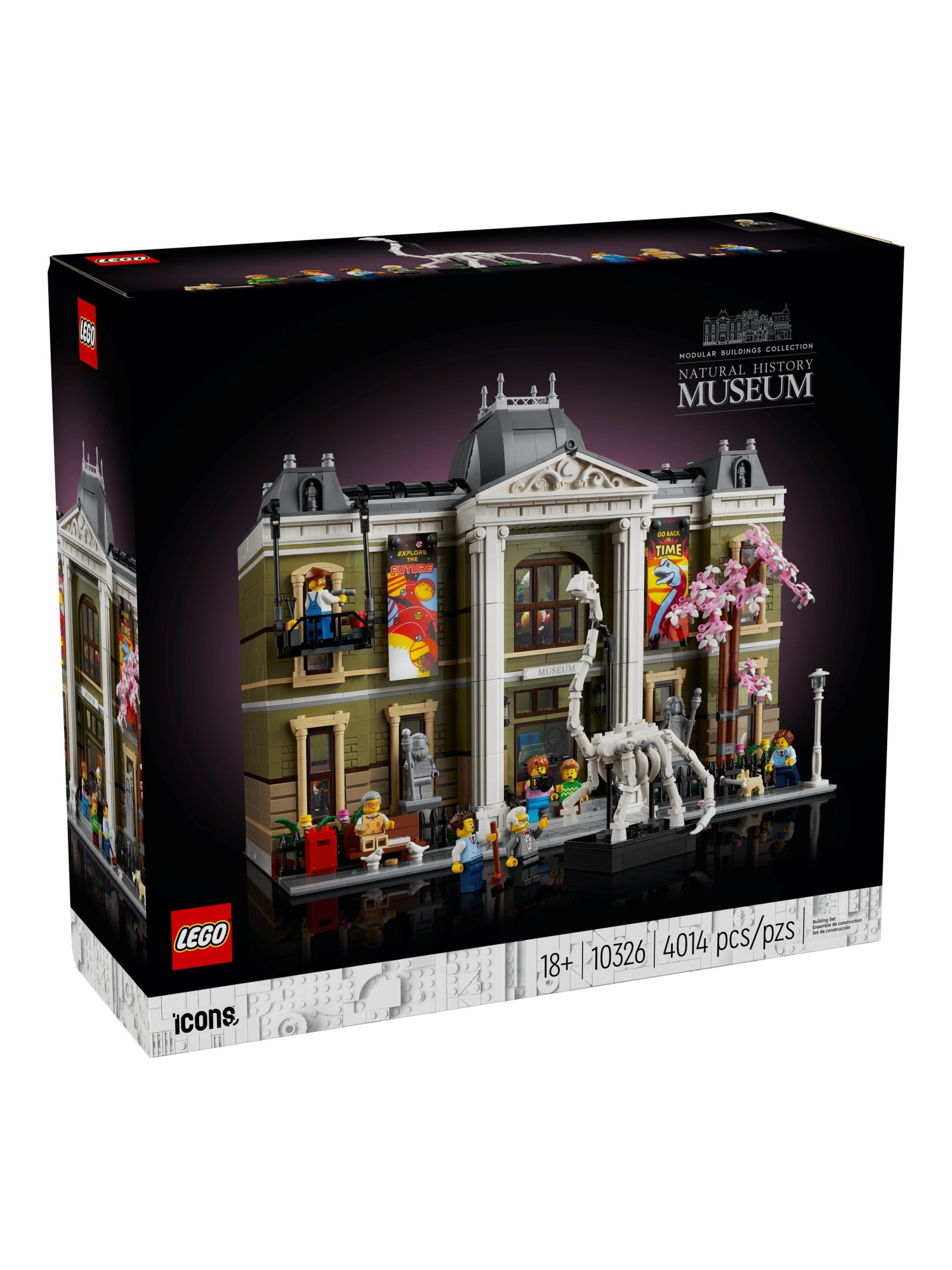 Конструктор LEGO Icons Музей естествознания 4014 дет. - фото 1