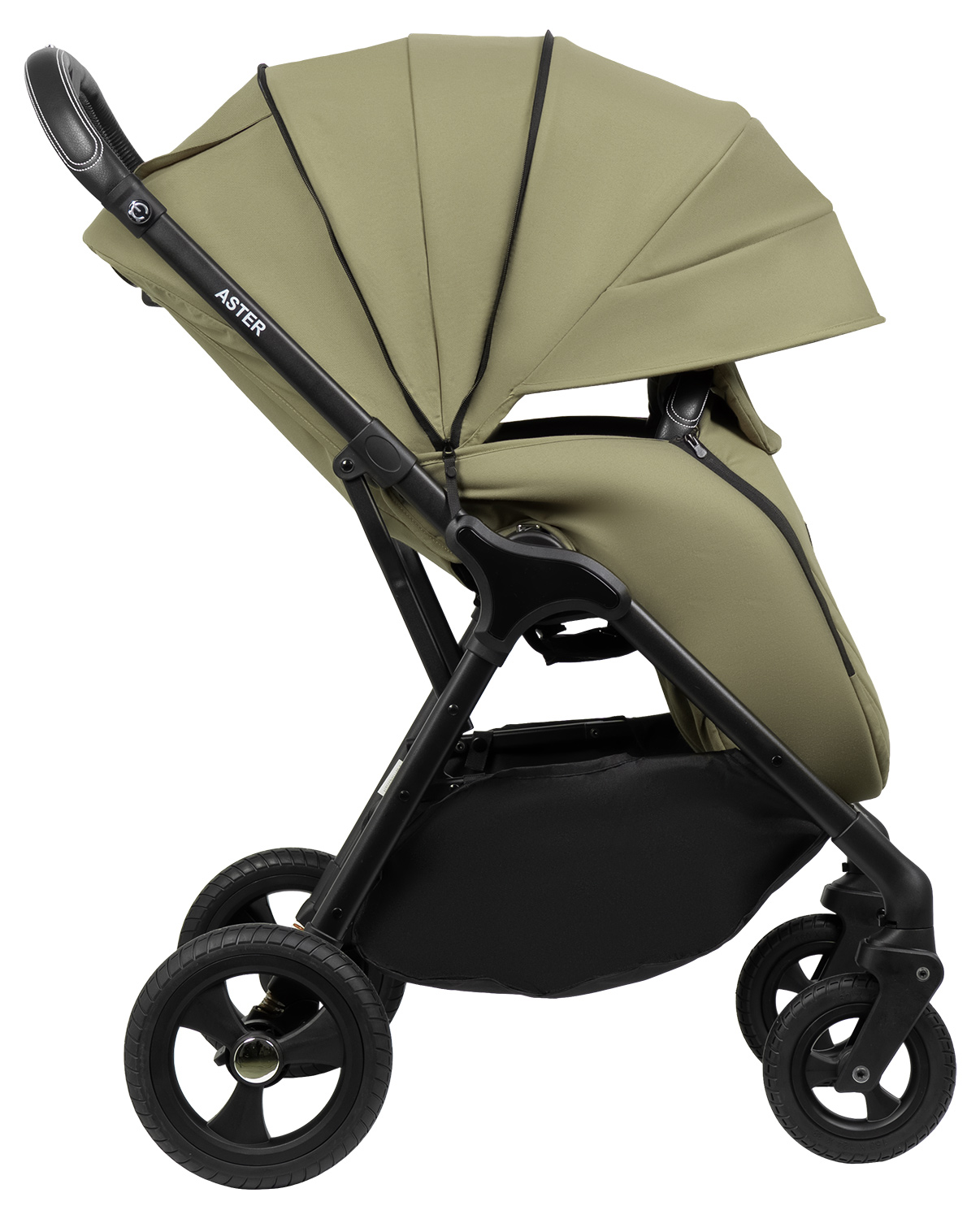 Коляска прогулочная Aimile Астра / Aster хаки - фото 15