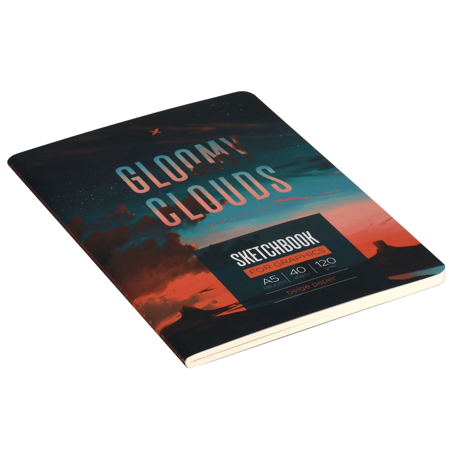 Скетчбук Lorex Stitch Gradient touch soft touch А5 40л LXSBSA5-GT в ассортименте - фото 12