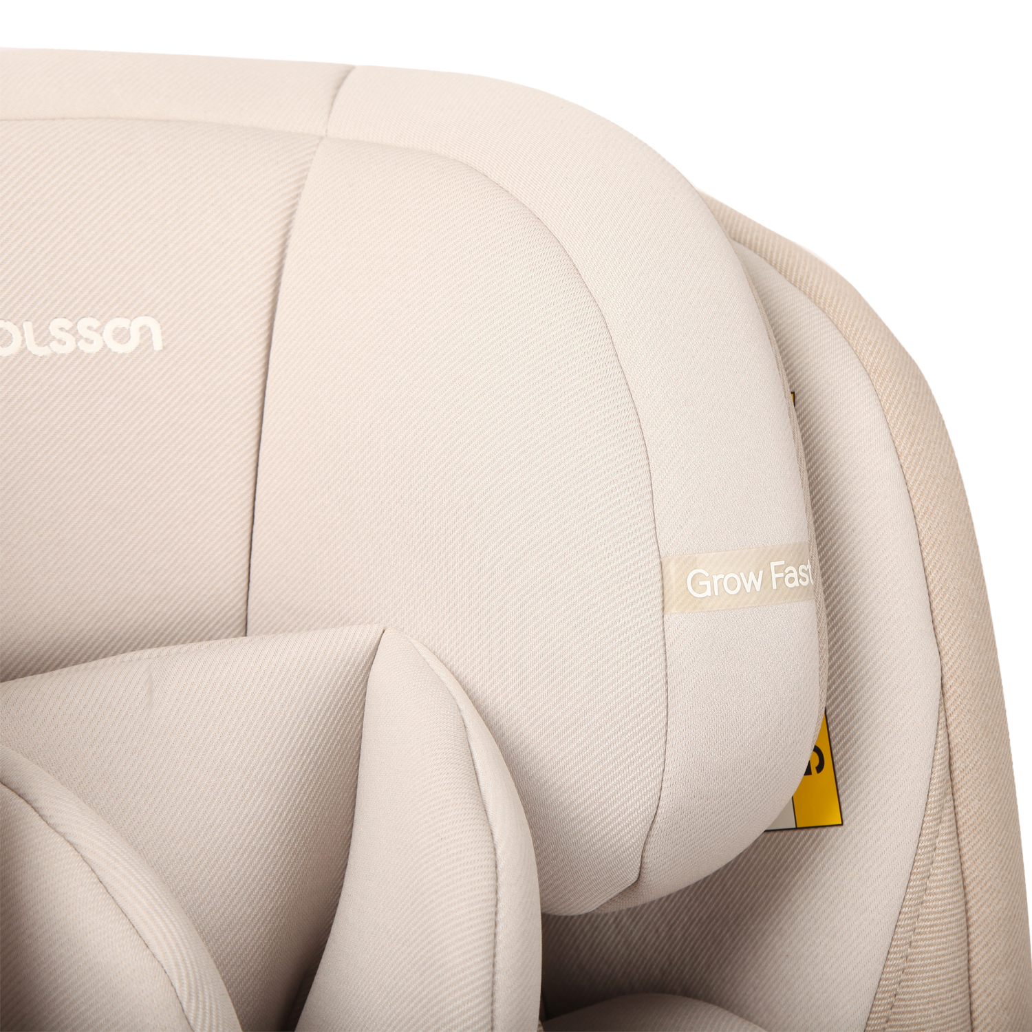 Автокресло Olsson Grow Fast Beige Isofix 0+/1/2/3 (0-36 кг) - фото 13