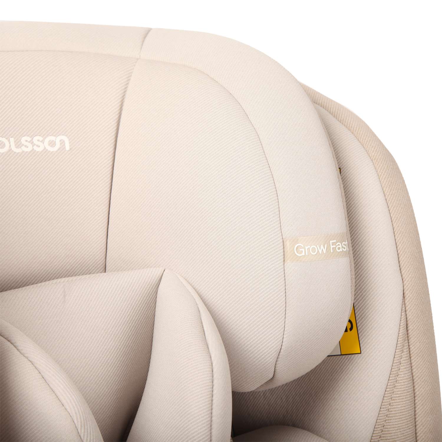 Автокресло Olsson Grow Fast Beige Isofix 0+/1/2/3 (0-36 кг) - фото 13