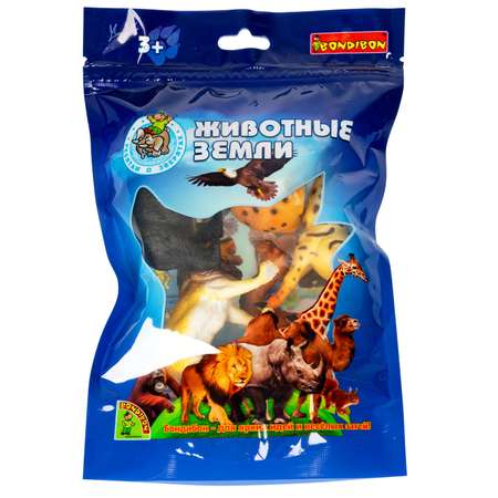 Набор фигурок BONDIBON Дикие животные 5 штук