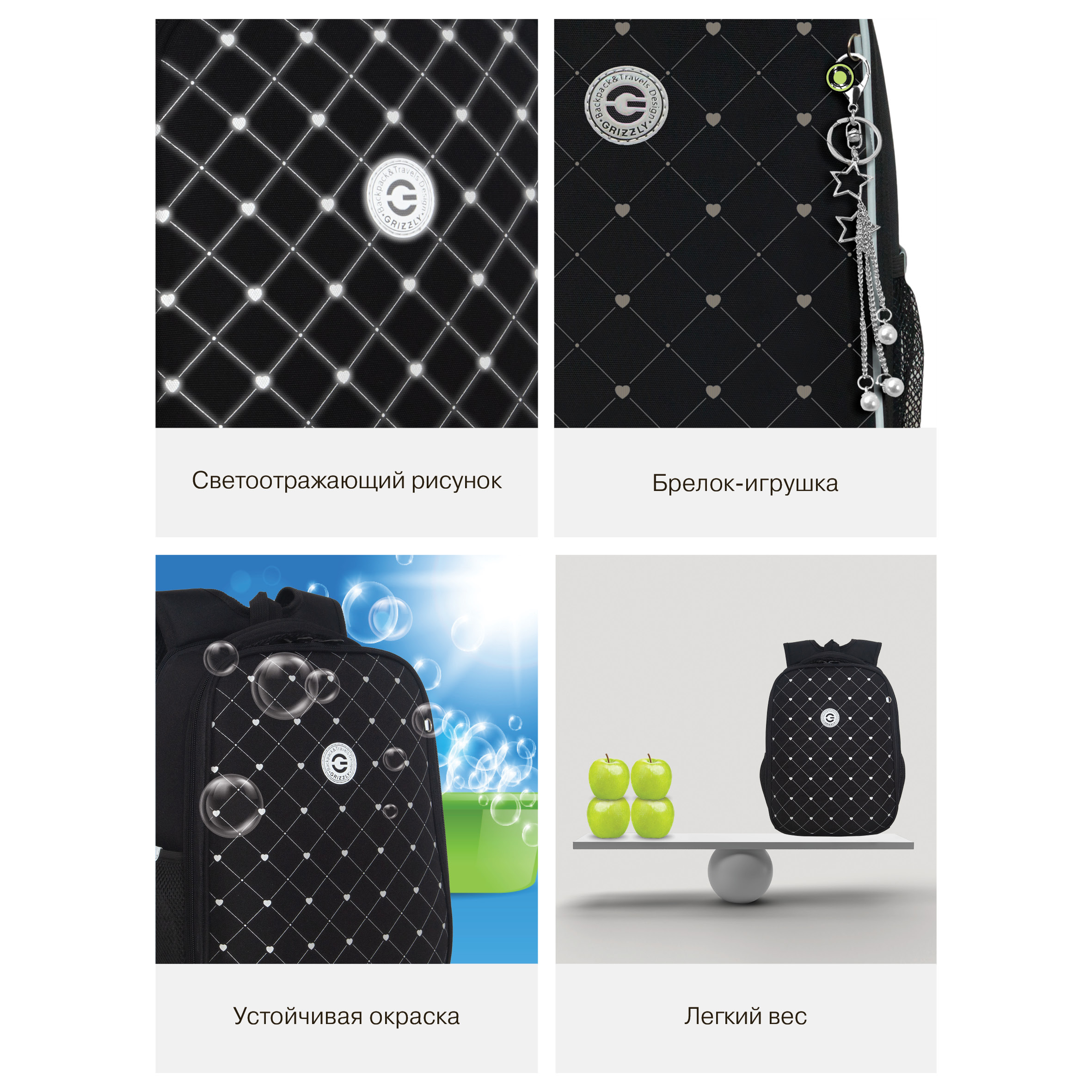 Ранец Grizzly Класика - фото 15