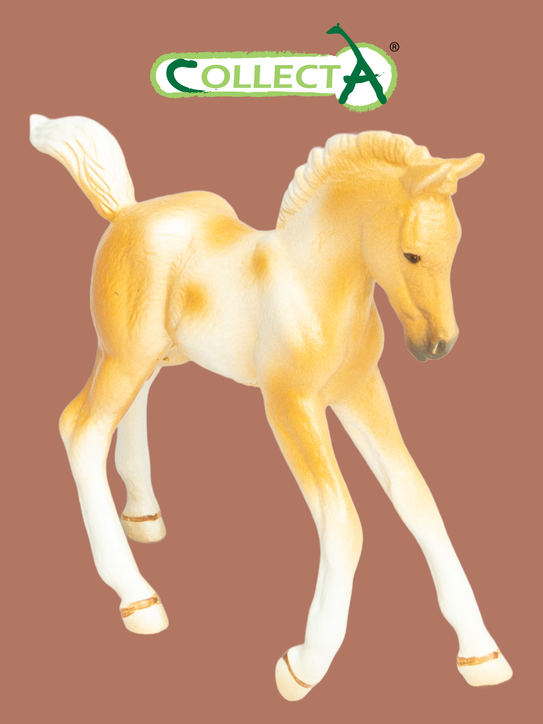 Фигурка Collecta Жеребёнок Пинто Паломино - фото 1